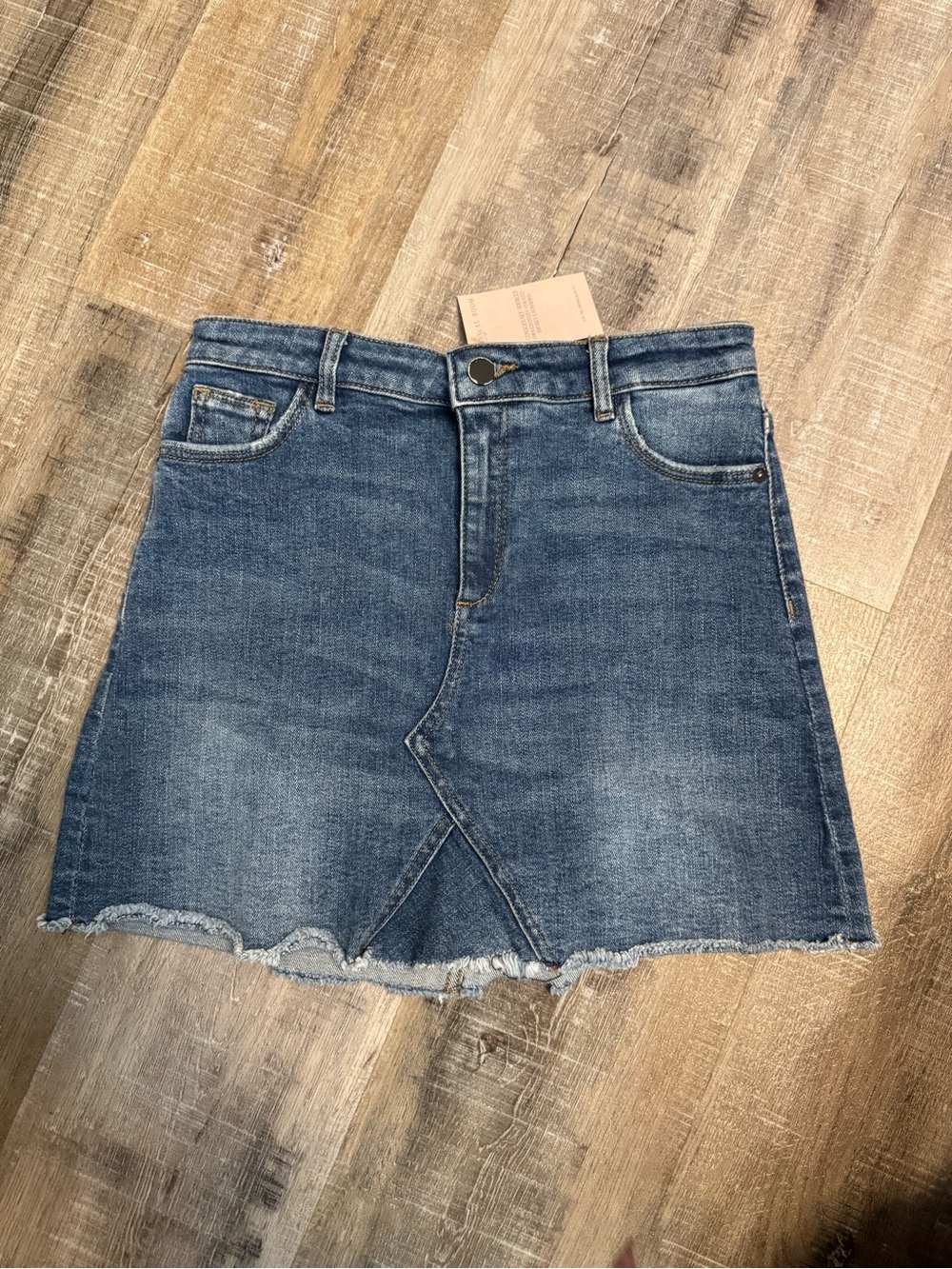 DL1961 Jenny A-Line Denim Mini Skirt Girls Size 16 / Fits Adult 27” Waist